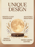 Magnetic Levitating Moon Lamp